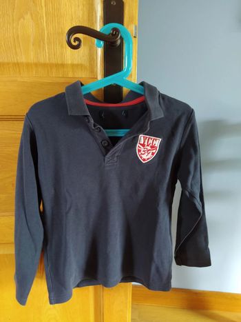Polo manches longues 8 ans