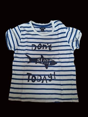 T-shirt manches courtes Kiabi 24 mois