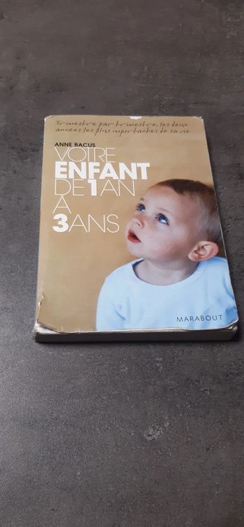 Livre "votre enfant de 1 an à 3 ans" d'Anne Bacus