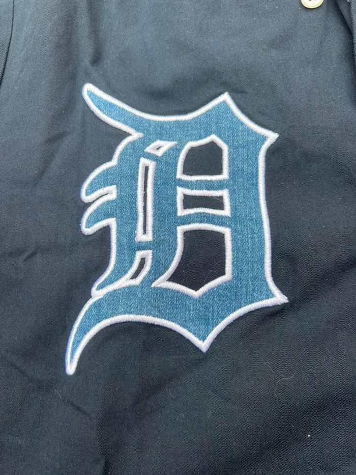 Chemise à manche courte champion baseball vintage noir taille S - photo numéro 2
