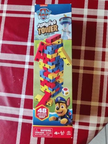 Jumbling tower Paw Patrol