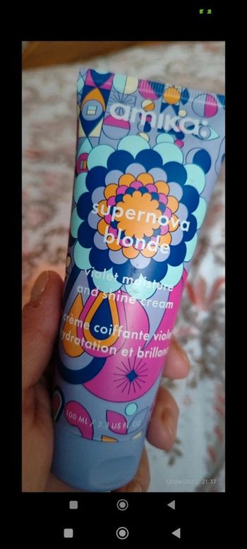 Amika Supernova Blonde Violet Moisture & Shine Cream 100 ml