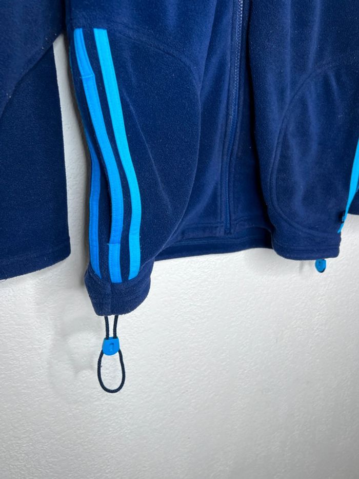 TrackJacket, polaire, Adidas bleu marine rétro Y2K- très bon état - photo numéro 12