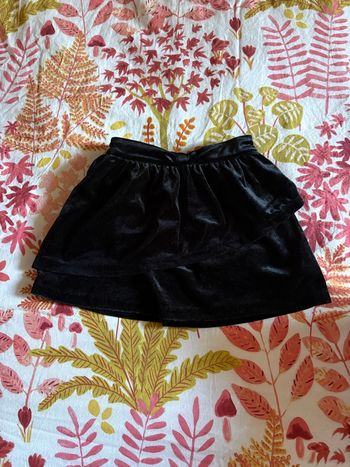 Jupe en velours vertbaudet