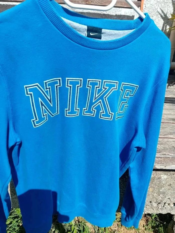 Sweat bleu Nike S - photo numéro 3