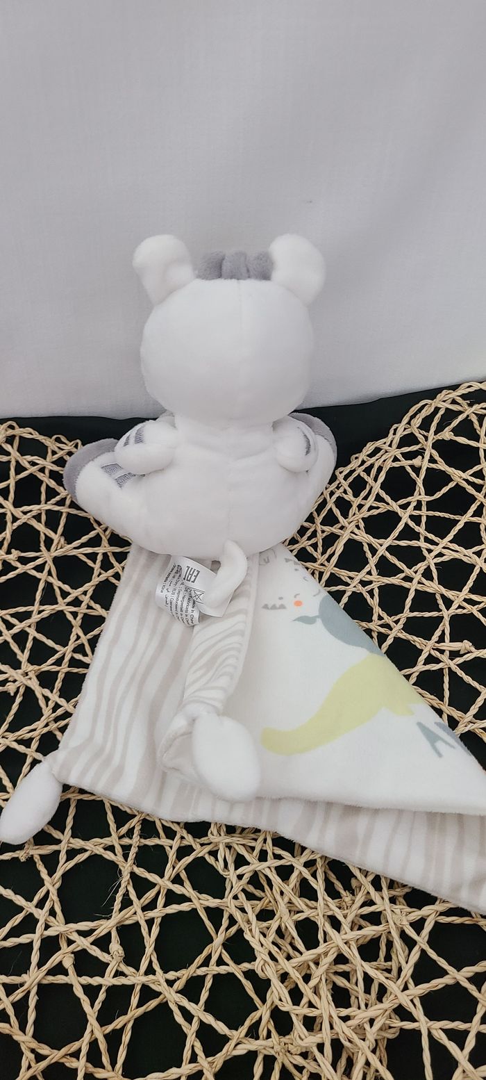 DOUDOU ZEBRE CHEVAL PONEY BLANC SIMBA TOYS BENELUX KIABI MOUCHOIR - photo numéro 3