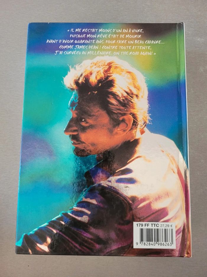Livre johnny hallyday destroy millenium - photo numéro 2