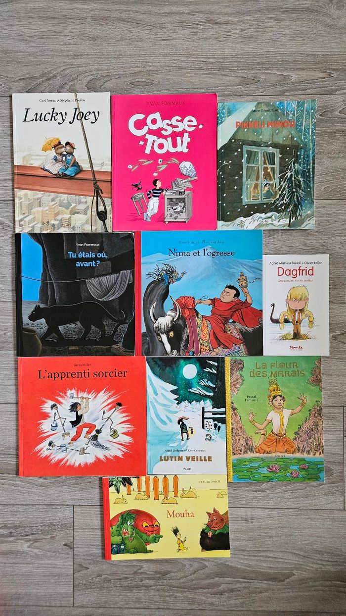 Lot 10 livres L'école des loisirs Animax 7-9 ans - photo numéro 1