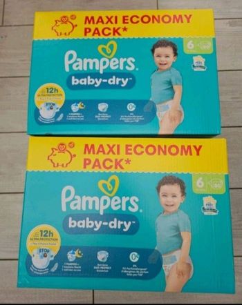 Pampers baby dry taille 6