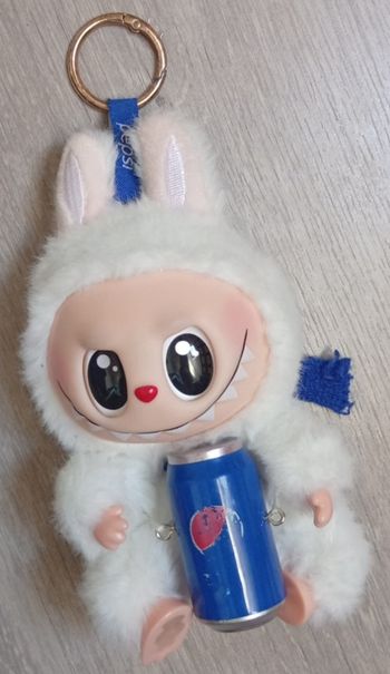 Peluche porte clé Pespî PopMart Labubu