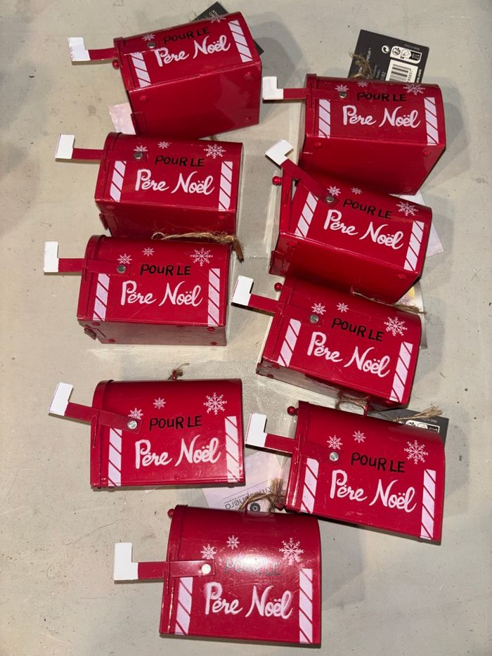 Lot 10 boîte à lettre de Noël - photo numéro 2