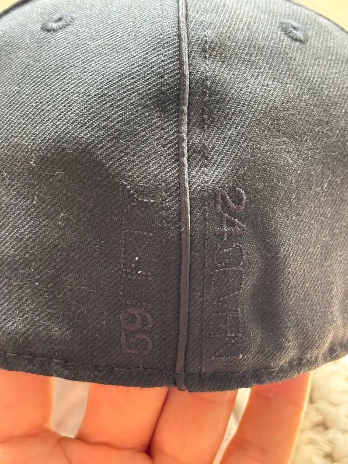 New Era 59Fifty Casquette vintage – Série spéciale logo surpiqué ton/ton - photo numéro 5