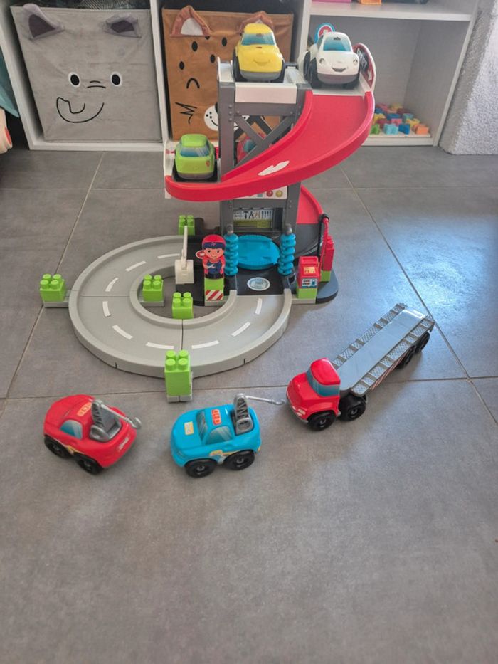 Pack de Garage avec Camion remorque Abrick, Comprend 7 Voitures, - photo numéro 10
