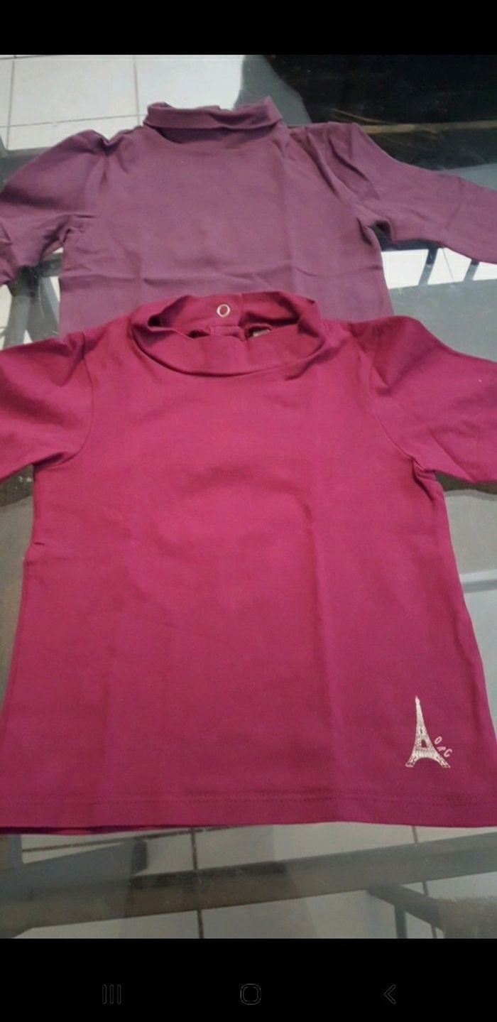 Lot de 2 sous-pulls fille 👧