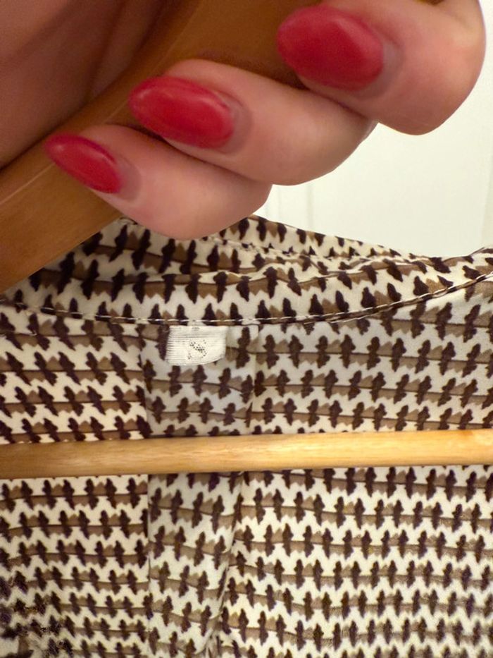 Chemise overzise marron - photo numéro 2