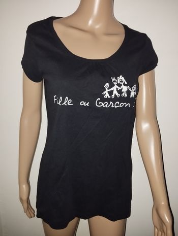 Tee shirt maternité fille garçon ? Kiabi taille 38/40