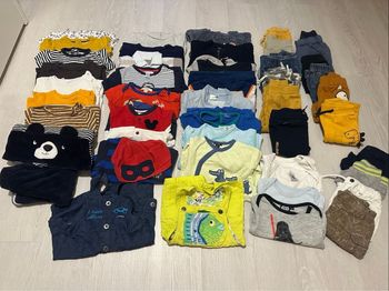 Lot vêtement garçon 6-9mois
