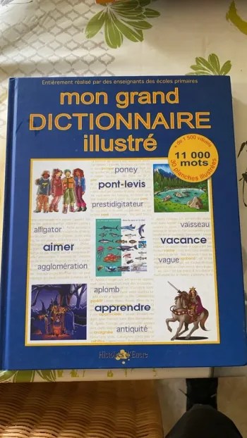 Grand dictionnaire pour enfant