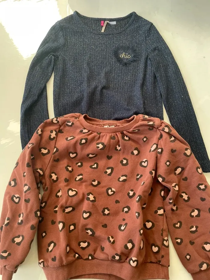Lot 6 pulls fille taille 6 ans - photo numéro 4