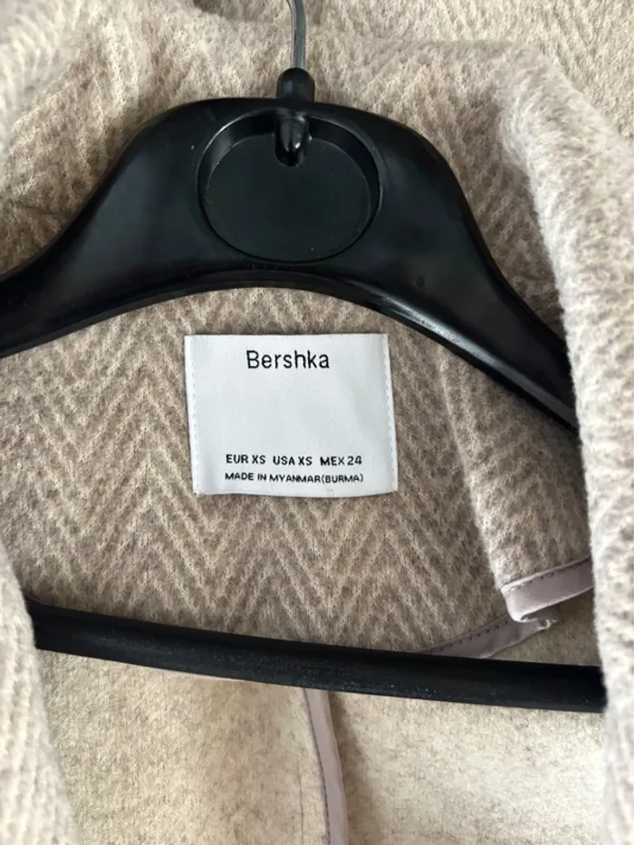 Manteau effet blazer Femme Bershka - photo numéro 8