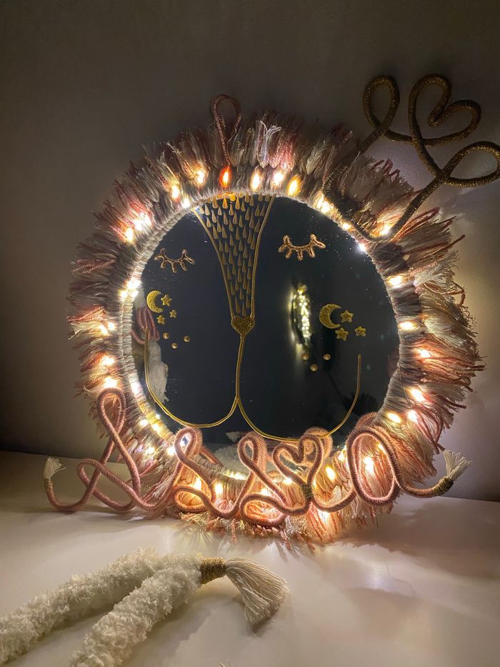 Miroir Lion XL MoonLight Love