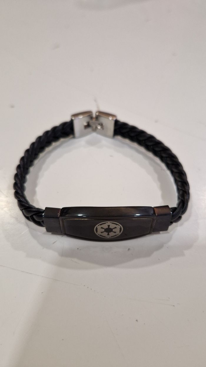 Bracelet STAR WARS Symbole Impérial (Empire Galactique) - Acier Inoxydable - Boîte Cadeau - photo numéro 3