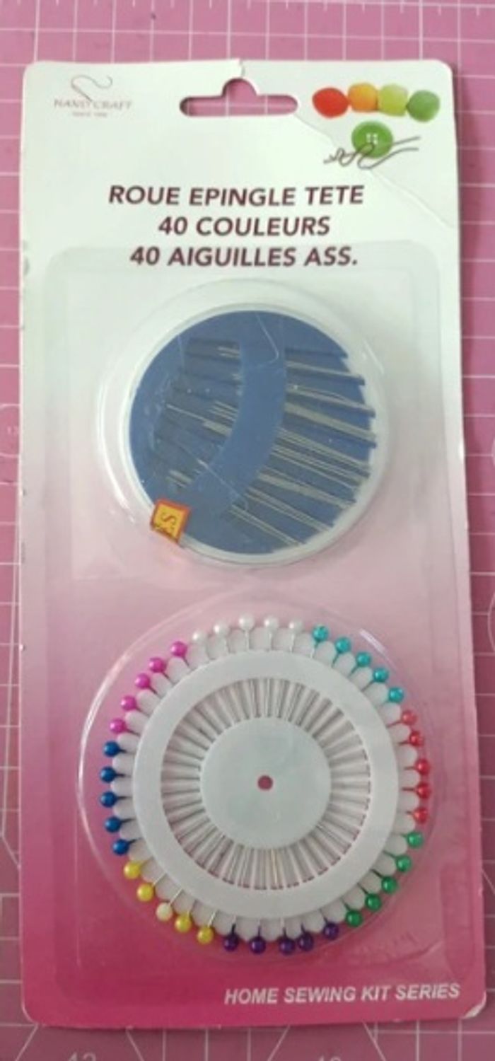 Lot épingles et aiguilles couture