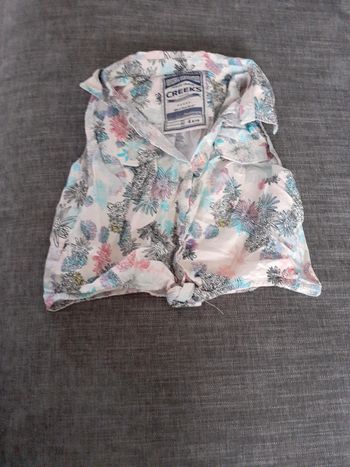 Chemise sans manche 4ans creeks