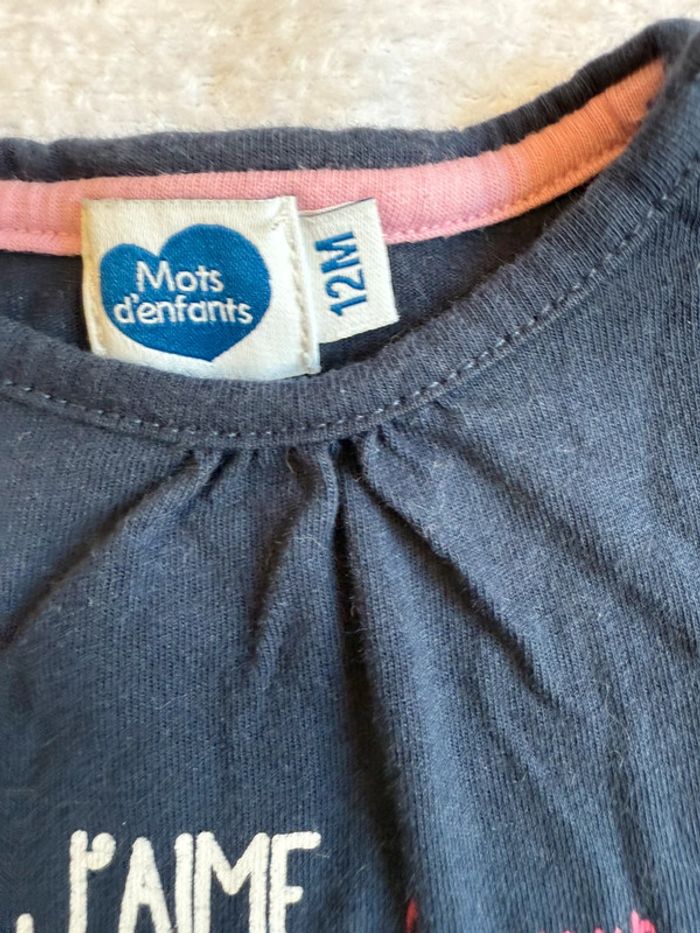🎀 t-shirt 12 mois 🎀 - photo numéro 3