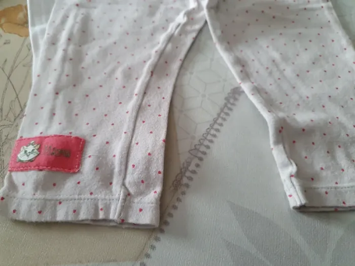 Lot de 2 leggings 18 mois - photo numéro 2