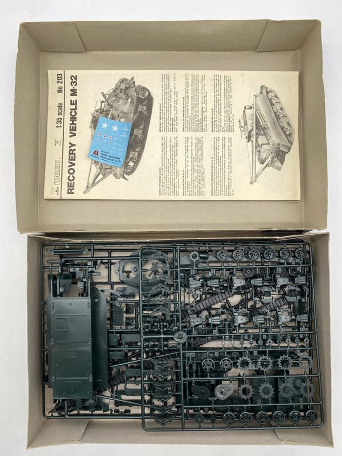 Maquette Italeri Recovery Vehicle M-32 - photo numéro 2