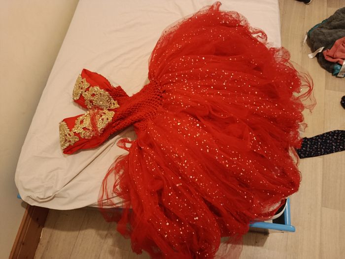 Robe princesse pou petit filles