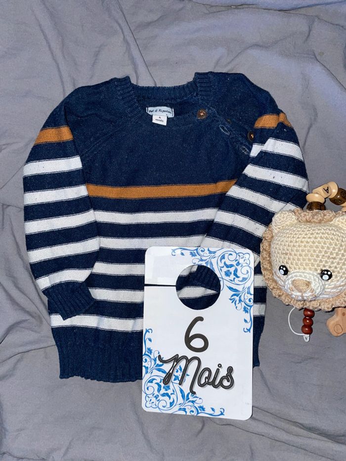 Pull coton fin