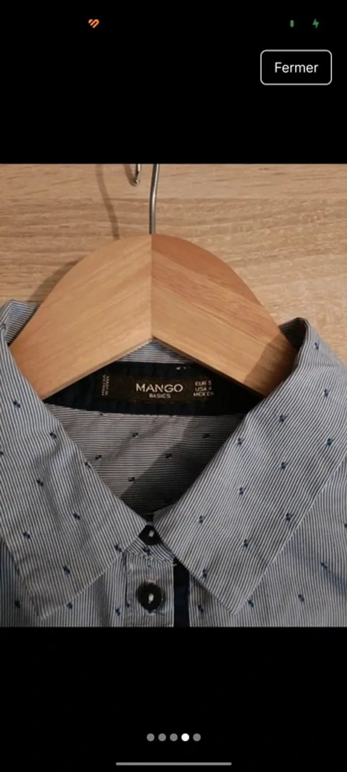Chemise - taille S - mango - photo numéro 4