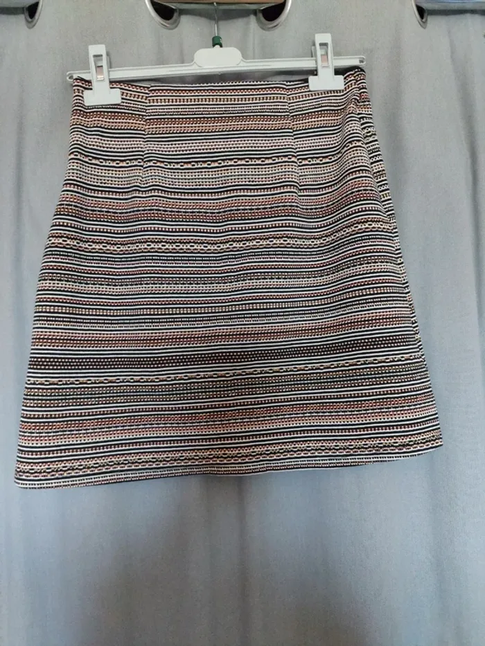Jupe Grain de Malice Taille 38 – Fermeture Éclair & Boutons - photo numéro 6