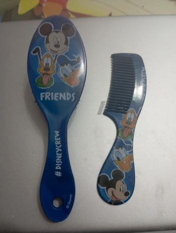 Brosse et peigne mickey