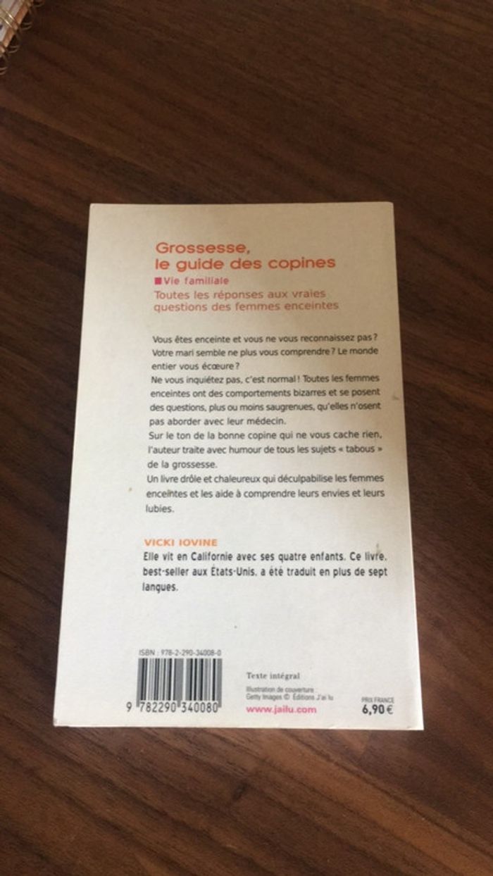Livre Grossesse le guide des copines - J’ai Lu - photo numéro 2