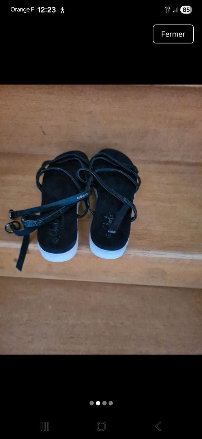 Vends sandales tressées - photo numéro 4