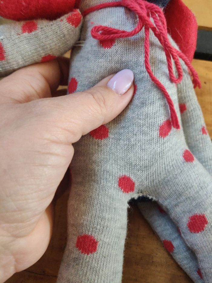 Doudou chien chaussettes handmade - photo numéro 3