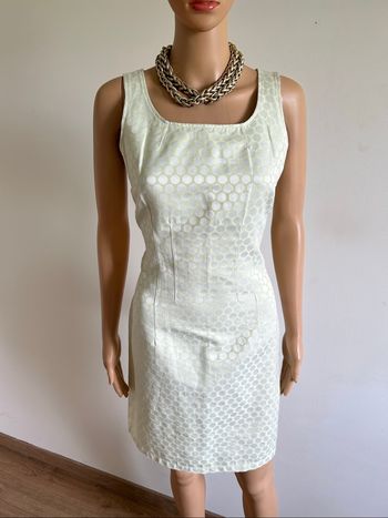 Robe blanche et jaune sans manches LolaLiza taille française 36 bon état