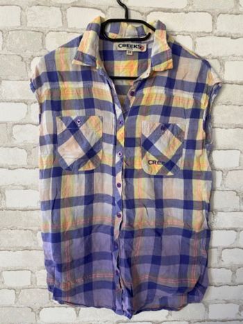 Chemise sans manche Femme