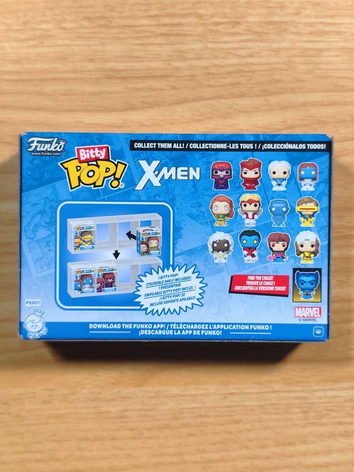 Boîte Funko Bitty Pop! X-Men - Pack de 4 Figurines (Phoenix, Angel...) - photo numéro 7