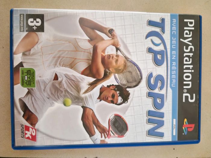 Jeu PlayStation 2 top spin