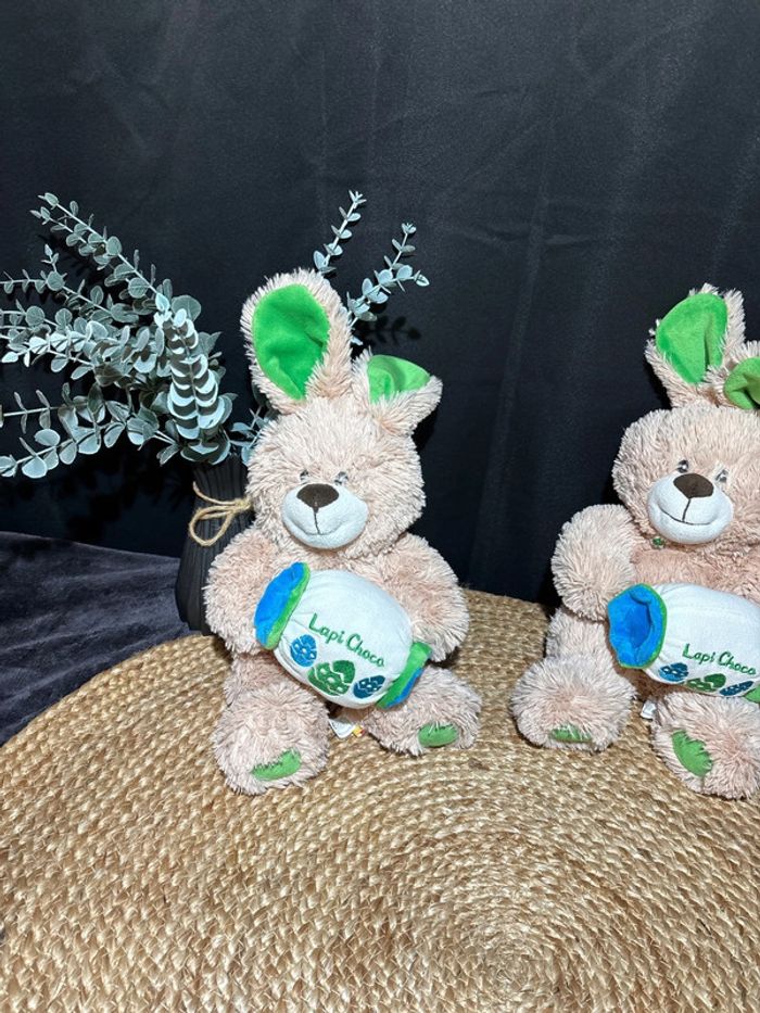 Peluche lapin de Pâques - photo numéro 2