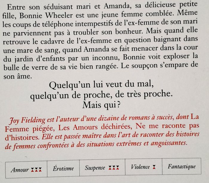 Joy Fielding - Ne pleure plus - photo numéro 5