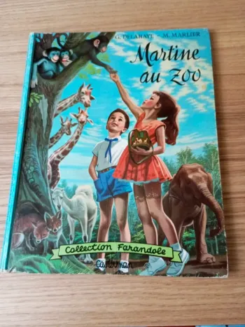 Martine au zoo et dictionnaire de 1963