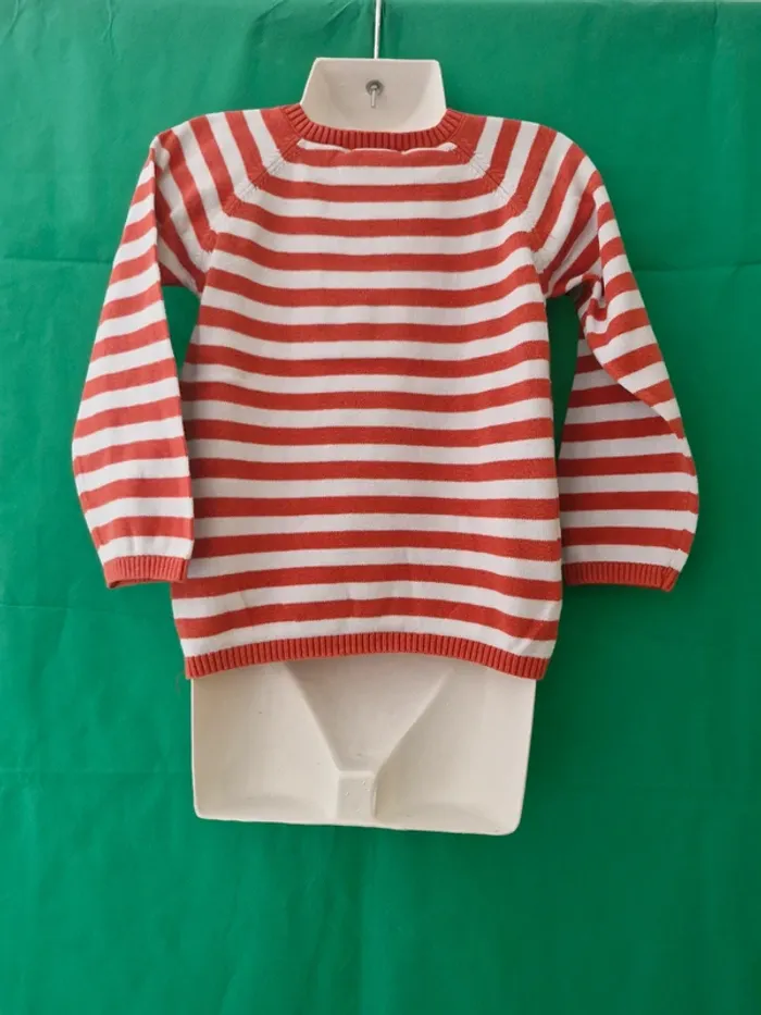 Gémo - 3 ans - Pull rayé hello ! - photo numéro 4