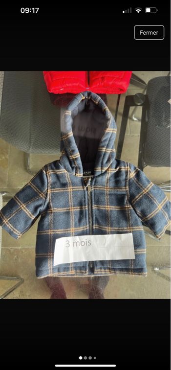 Manteau 3 mois