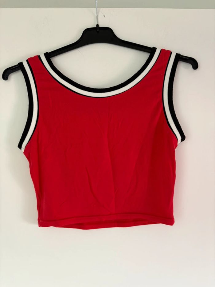 Croptop débardeur basketball Los Angeles M - photo numéro 4