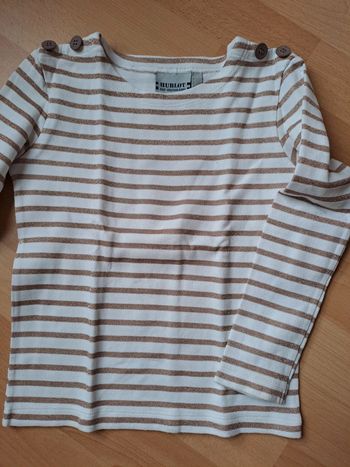 Tee-shirt marinière manches longues #hublot